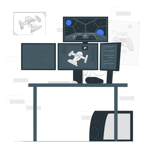 تطوير وانشاء الألعاب